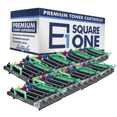 eSquareOne Compatible Drum Unit Replacement for Brother DR110CL DR130CL DR150CL DR170CL (Black, Cyan, Magenta, Yellow, 8-Pack)