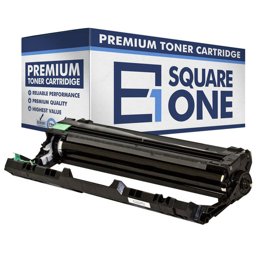 eSquareOne Compatible Drum Unit Replacement for Brother DR221CL-BK (Black, 1-Pack)