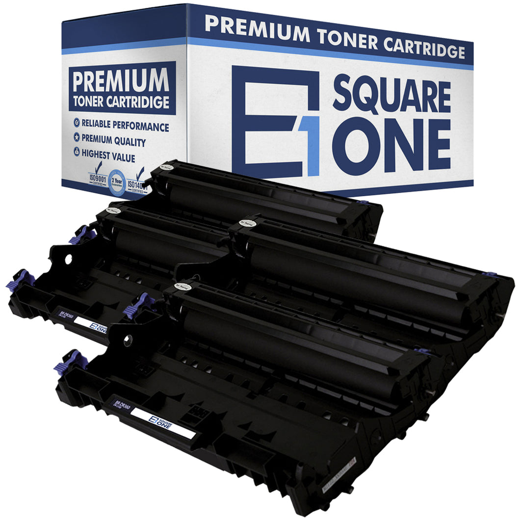 eSquareOne Compatible Drum Unit Replacement for Brother DR360 (Black, 4-Pack)