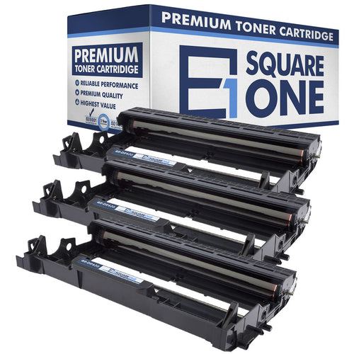 eSquareOne Compatible Drum Unit Replacement for Brother DR420 (Black, 3-Pack)