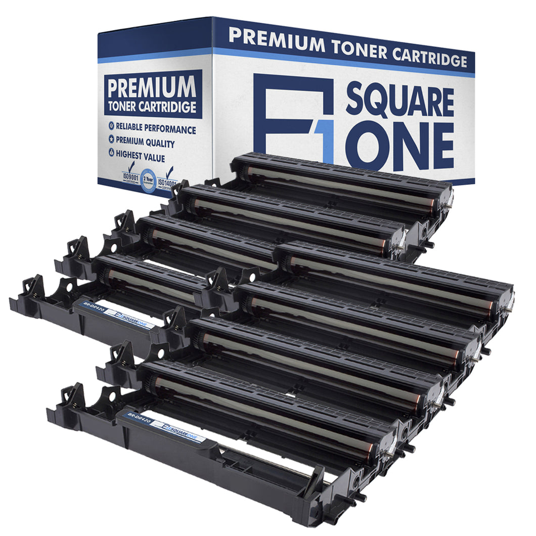 eSquareOne Compatible Drum Unit Replacement for Brother DR420 (Black, 8-Pack)