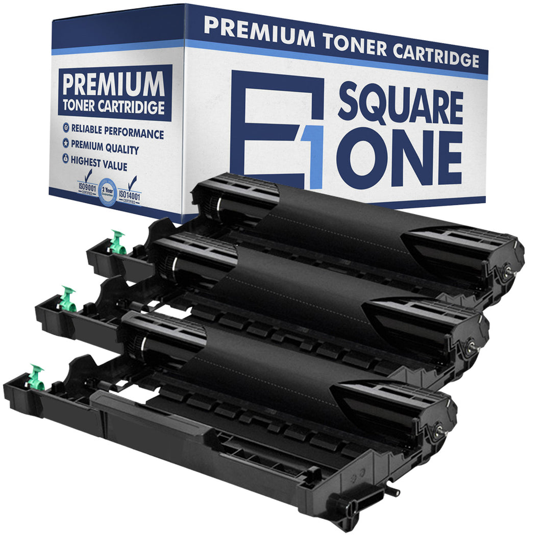 eSquareOne Compatible Drum Unit Replacement for Brother DR630 (Black, 3-Pack)