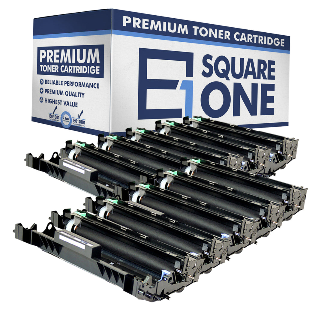 eSquareOne Compatible Drum Unit Replacement for Brother DR720 (Black, 10-Pack)