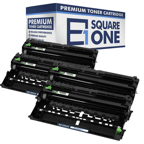 eSquareOne Compatible Drum Unit Replacement for Brother DR820 (Black, 4-Pack)