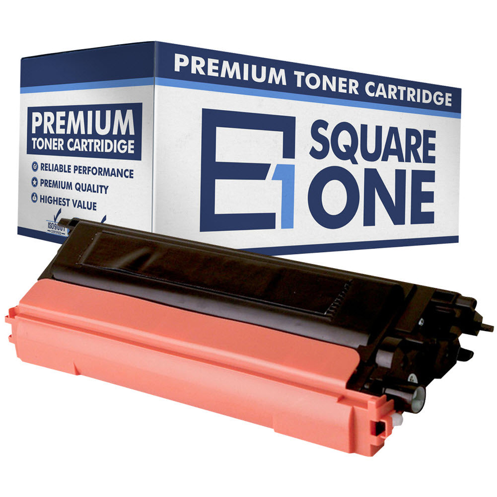 eSquareOne Compatible High Yield Toner Cartridge Replacement for TN115BK TN110BK (Black, 1-Pack)