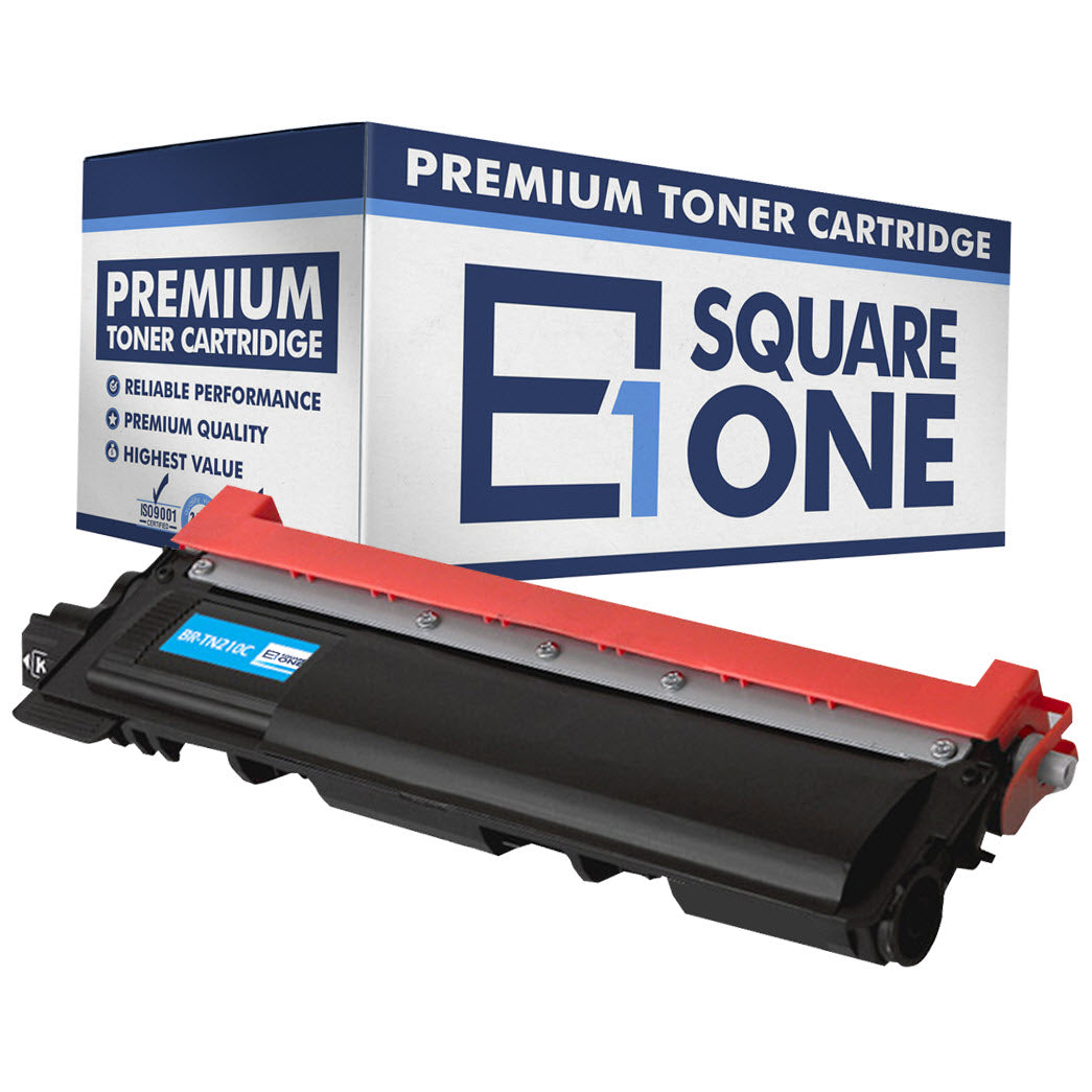 eSquareOne Compatible Toner Cartridge Replacement for TN210C (Cyan, 1-Pack)