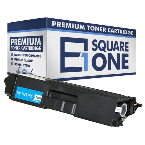 eSquareOne Compatible (High Yield) Toner Cartridge Replacement for Brother TN310C TN315C (Cyan, 1-Pack)
