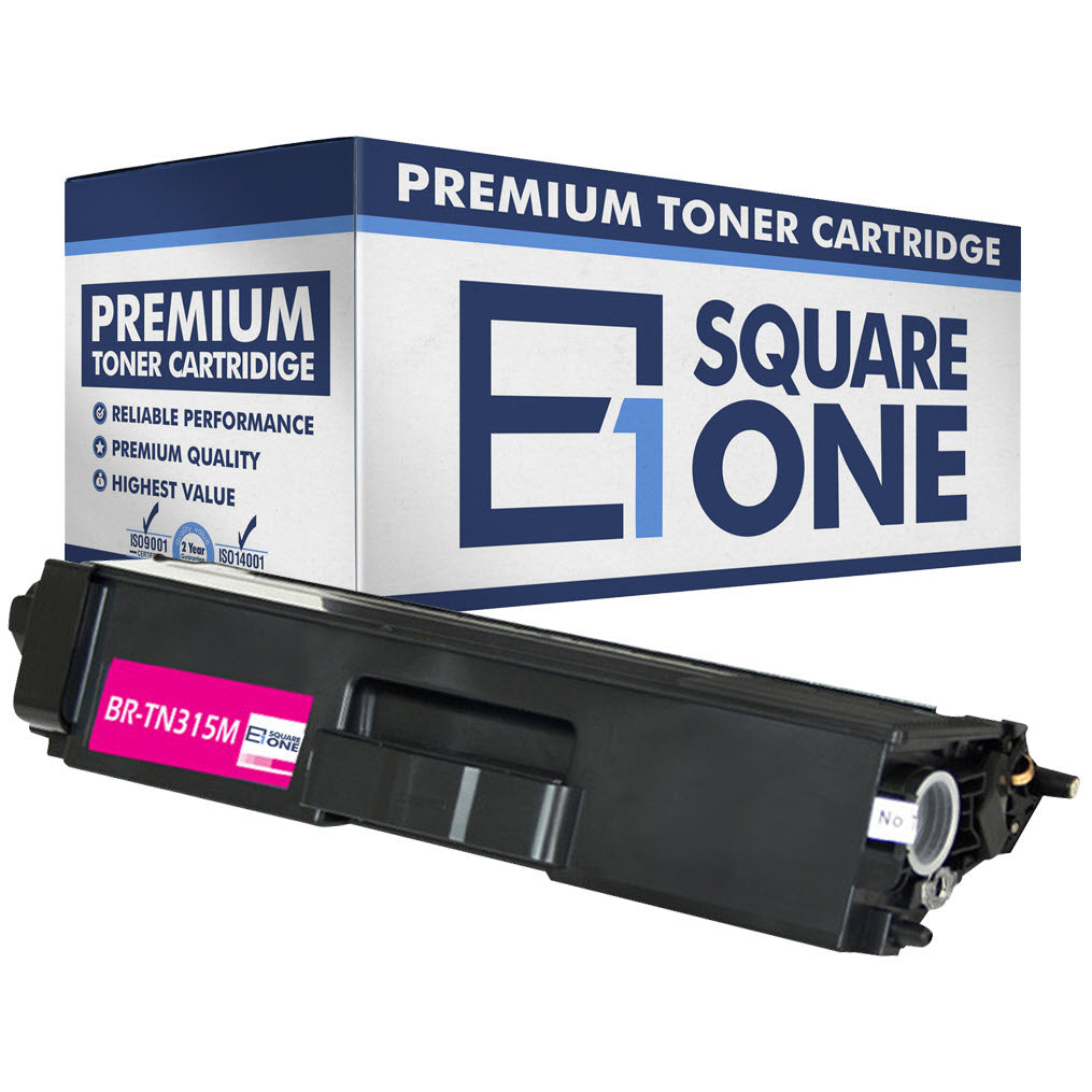 eSquareOne Compatible (High Yield) Toner Cartridge Replacement for Brother TN310M TN315M (Magenta, 1-Pack)