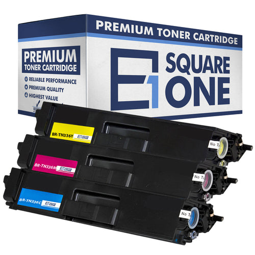 eSquareOne Compatible High Yield Toner Cartridge Replacement for Brother TN336C TN331C TN336M TN331M TN336Y TN331Y (Cyan, Magenta, Yellow)