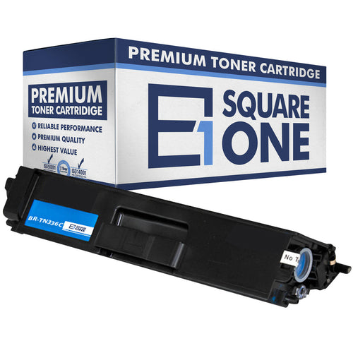 eSquareOne Compatible High Yield Toner Cartridge Replacement for Brother TN336C TN331C (Cyan, 1-Pack)