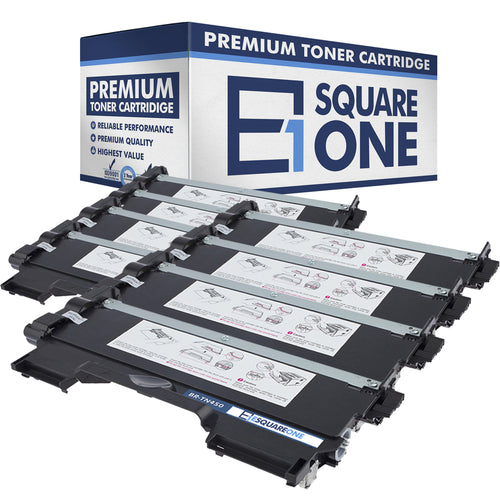 eSquareOne Compatible High Yield Toner Cartridge Replacement for Brother TN420 TN450 (Black, 8-Pack)