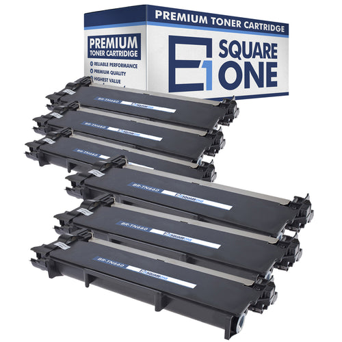 eSquareOne Compatible High Yield Toner Cartridge Replacement for Brother TN660 TN630 (Black, 6-Pack)