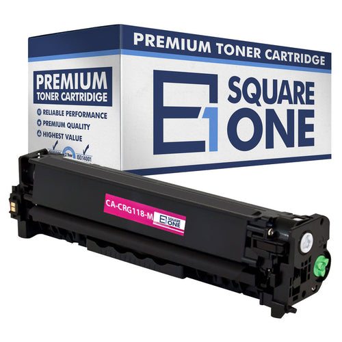 eSquareOne Compatible Toner Cartridge Replacement for Canon 118 (CRG-118) 2660B001AA (Magenta, 1-Pack)