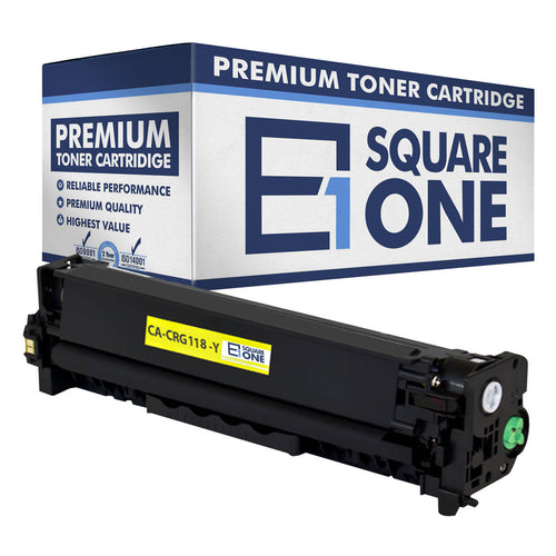 eSquareOne Compatible Toner Cartridge Replacement for Canon 118 (CRG-118) 2659B001AA (Yellow, 1-Pack)