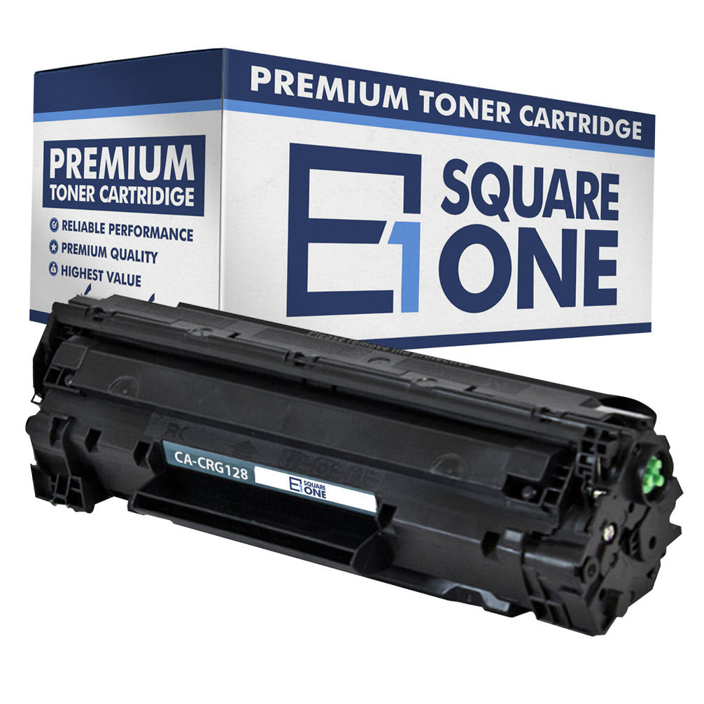 eSquareOne Compatible Toner Cartridge Replacement for Canon 128 3500B001AA (Black, 1-Pack)