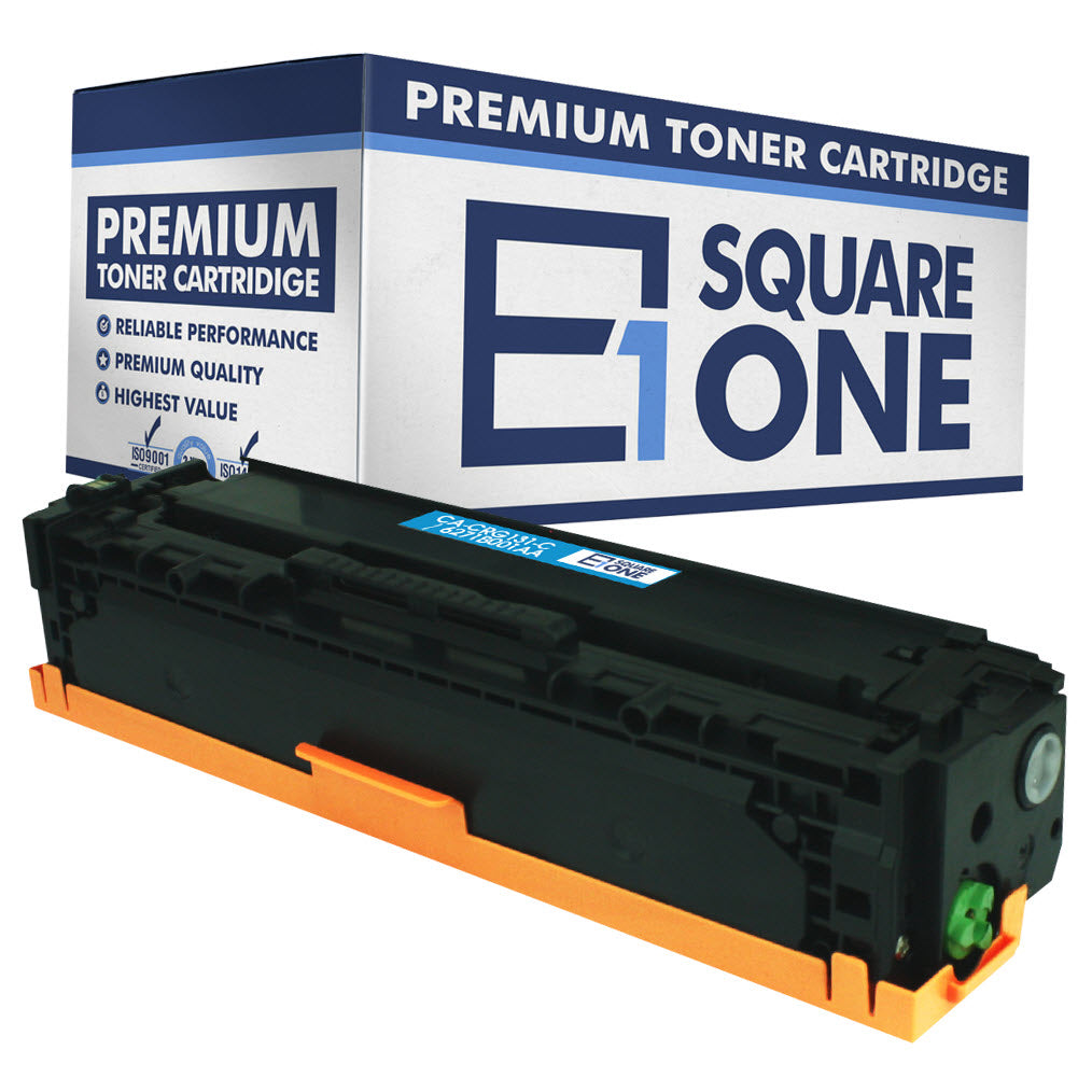 eSquareOne Compatible Toner Cartridge Replacement for Canon 131H 6271B001AA (Cyan, 1-Pack)