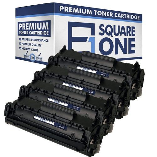 eSquareOne Compatible Toner Cartridge Replacement for Canon 104 FX9 FX10 (Black, 4-Pack)