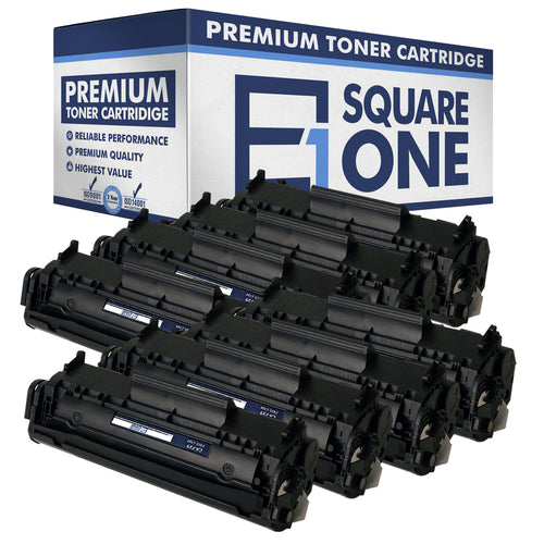 eSquareOne Compatible Toner Cartridge Replacement for Canon 104 FX9 FX10 (Black, 8-Pack)