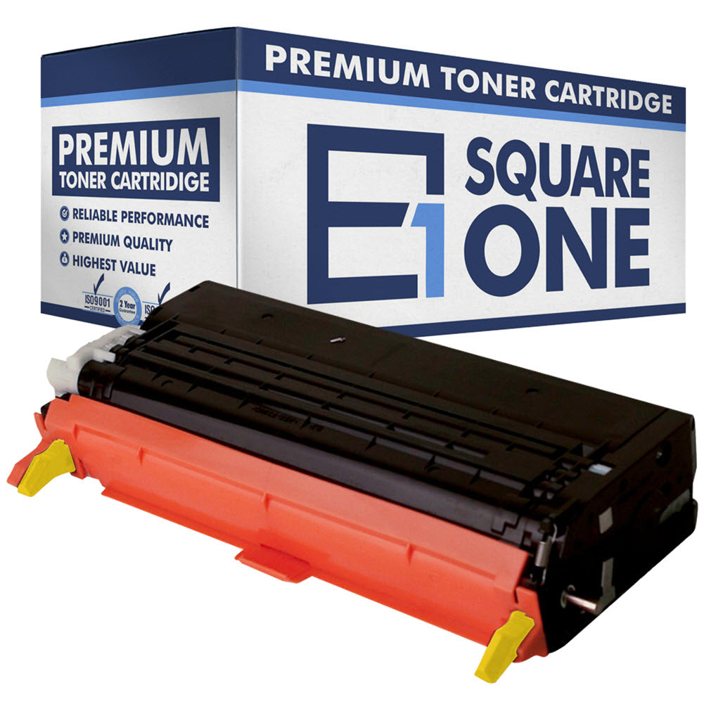 eSquareOne Compatible (High Yield) Toner Cartridge Replacement for DELL 330-1204 G485F (Yellow, 1-Pack)