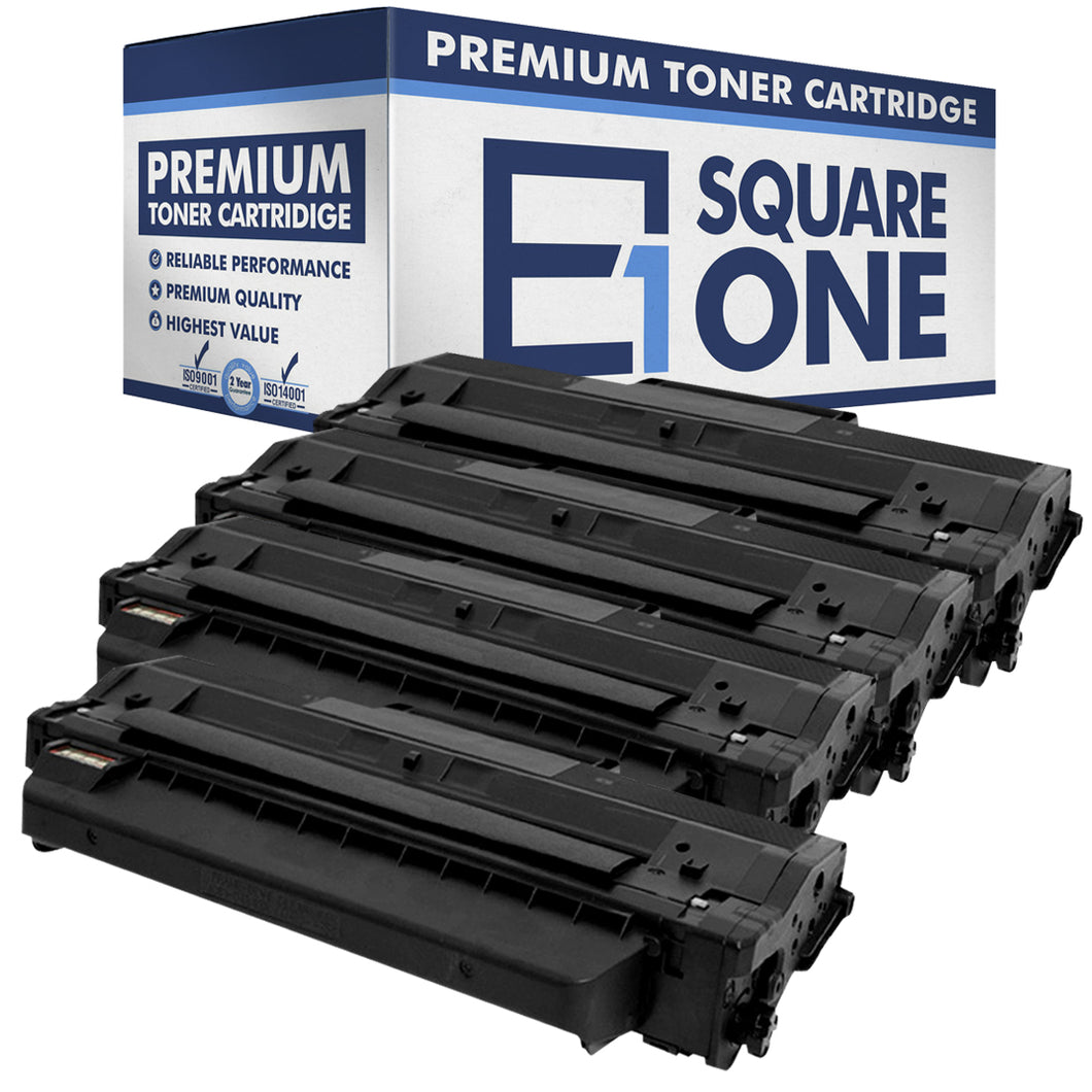 eSquareOne Compatible Toner Cartridge Replacement for DELL 331-7328 RWXNT DRYXV (Black, 4-Pack)