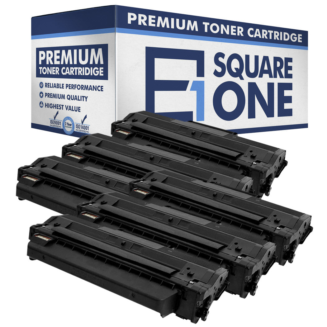 eSquareOne Compatible Toner Cartridge Replacement for DELL 331-7328 RWXNT DRYXV (Black, 6-Pack)