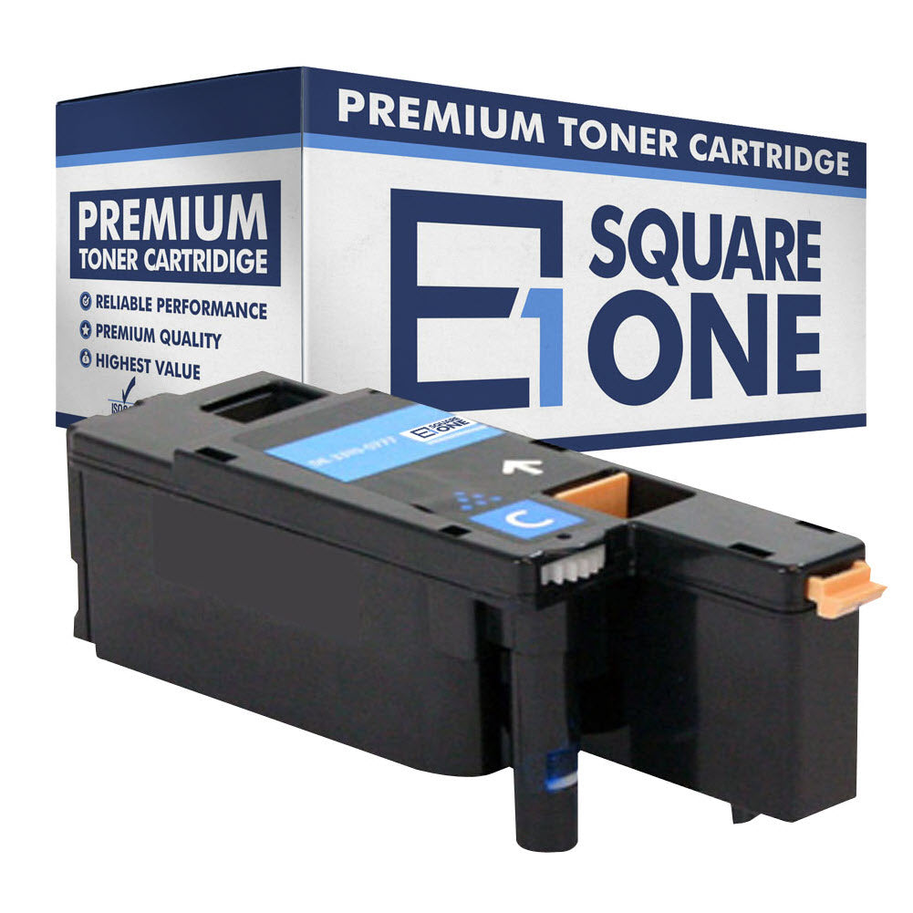 eSquareOne Compatible (High Yield) Toner Cartridge Replacement for DELL 331-0777 (Cyan 1-Pack)