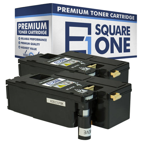 eSquareOne Compatible Toner Cartridge Replacement for DELL DPV4T 593-BBJX (Black, 2-Pack)