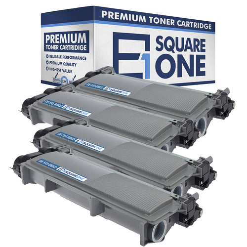 eSquareOne Compatible High Yield Toner Cartridge Replacement for DELL 593-BBKD PVTHG 593-BBKC 2RMPM (Black, 4-Pack)