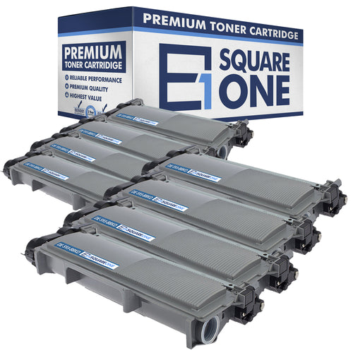 eSquareOne Compatible High Yield Toner Cartridge Replacement for DELL 593-BBKD PVTHG 593-BBKC 2RMPM (Black, 8-Pack)