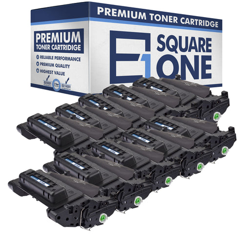 eSquareOne Compatible Toner Cartridge Replacement for HP 64A CC364A (Black, 10-Pack)
