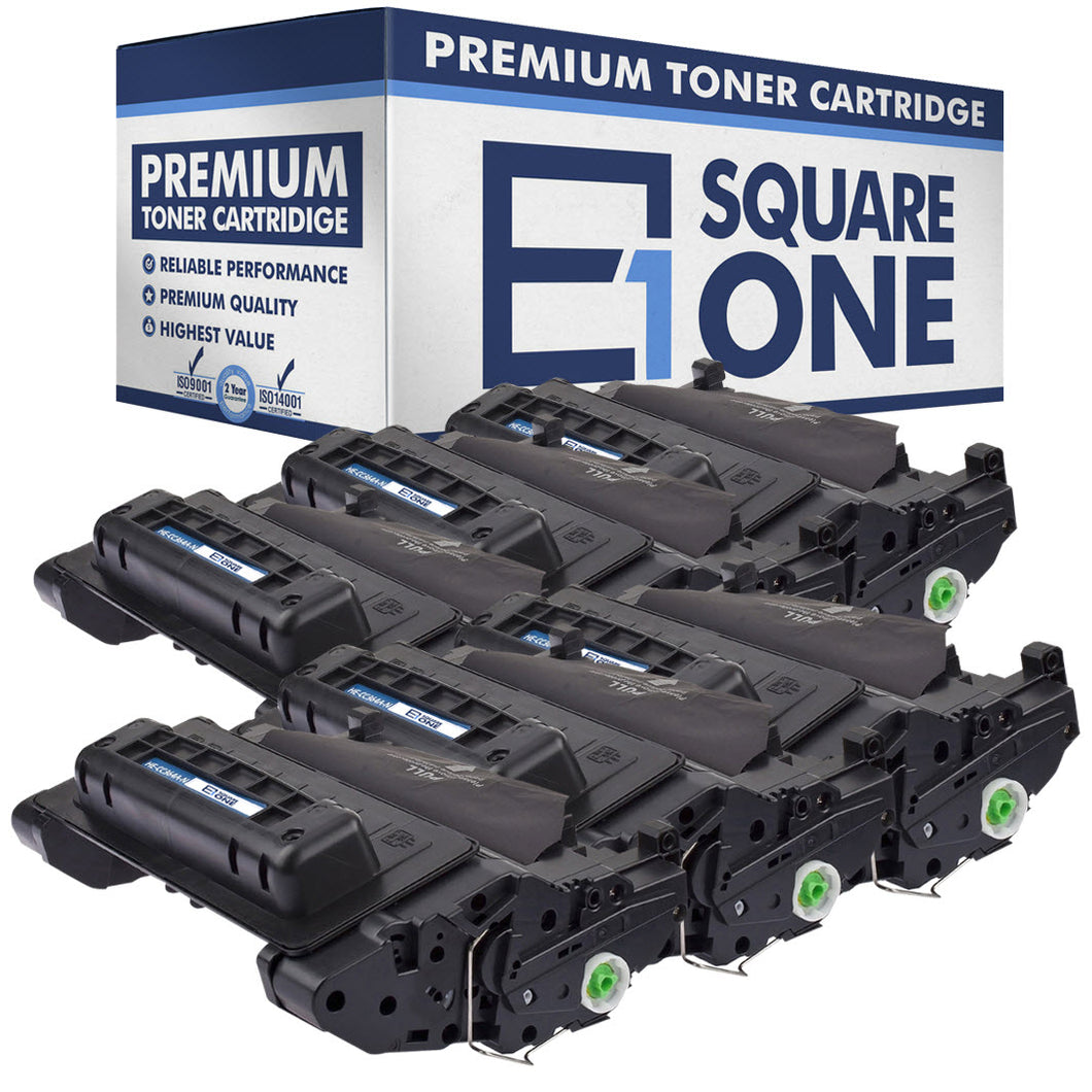 eSquareOne Compatible Toner Cartridge Replacement for HP 64A CC364A (Black, 6-Pack)