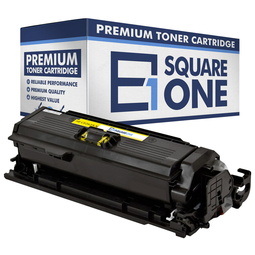 eSquareOne Compatible Toner Cartridge Replacement for HP 648A CE262A (Yellow, 1-Pack)