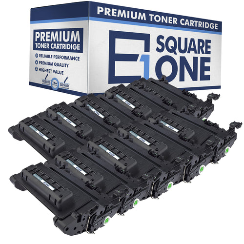 eSquareOne Compatible Toner Cartridge Replacement for HP 90A CE390A (Black, 10-Pack)