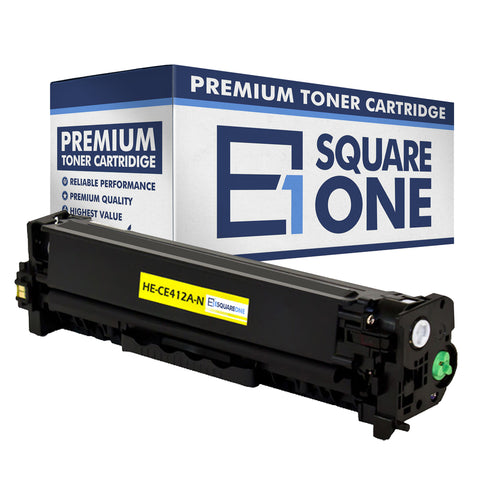 eSquareOne Compatible Toner Cartridge Replacement for HP 305A CE412A (Yellow, 1-Pack)