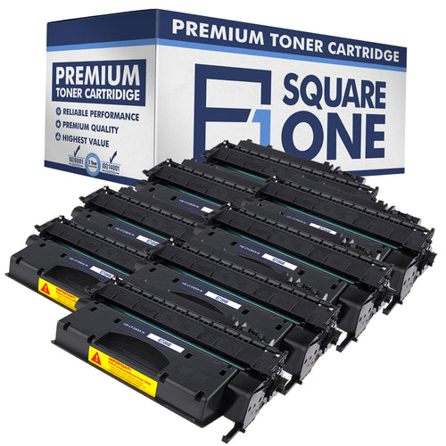eSquareOne Compatible High Yield Toner Cartridge Replacement for HP 80X CF280X (Black, 8-Pack)