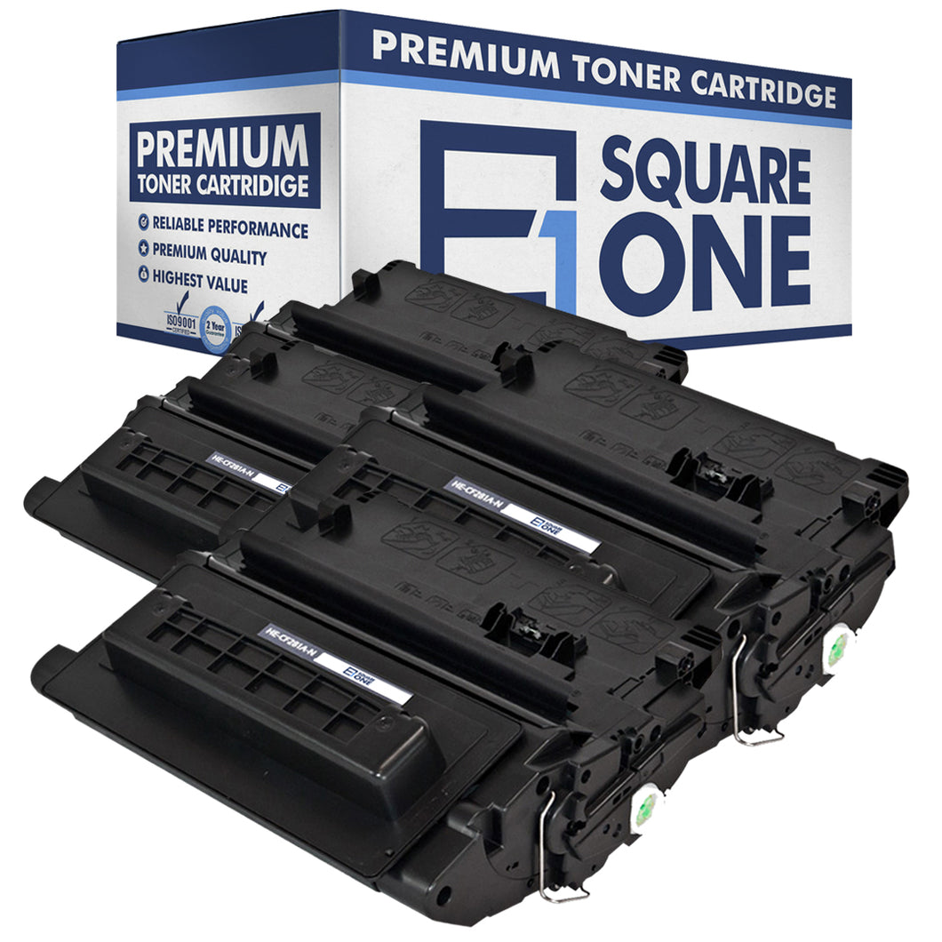 eSquareOne Compatible Toner Cartridge Replacement for HP 81A CF281A (Black, 4-Pack)