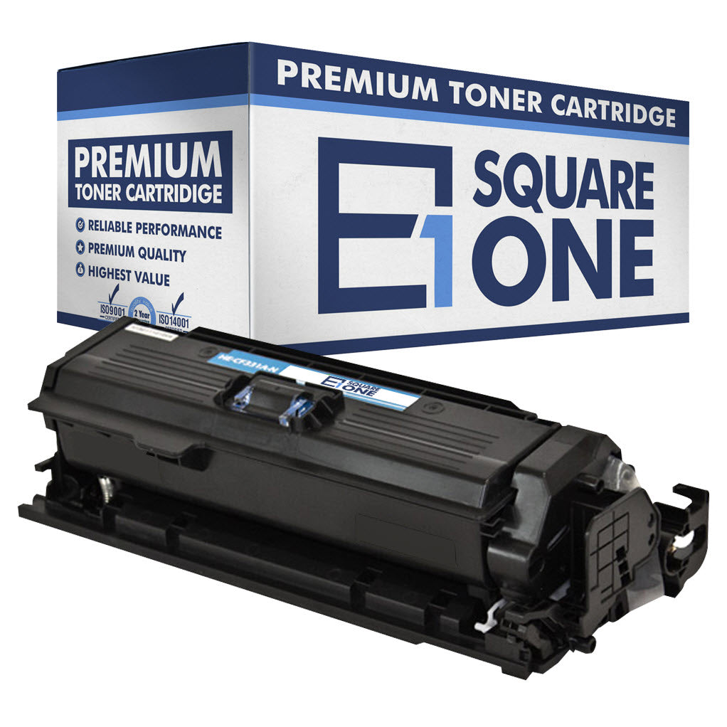 eSquareOne Compatible Toner Cartridge Replacement for HP 654A CF331A (Cyan, 1-Pack)