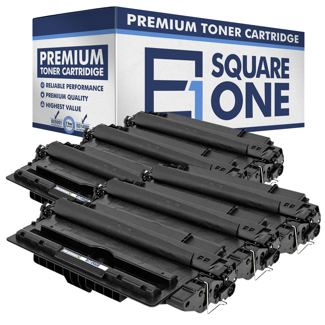 eSquareOne Compatible Toner Cartridge Replacement for HP 16A Q7516A (Black, 6-Pack)