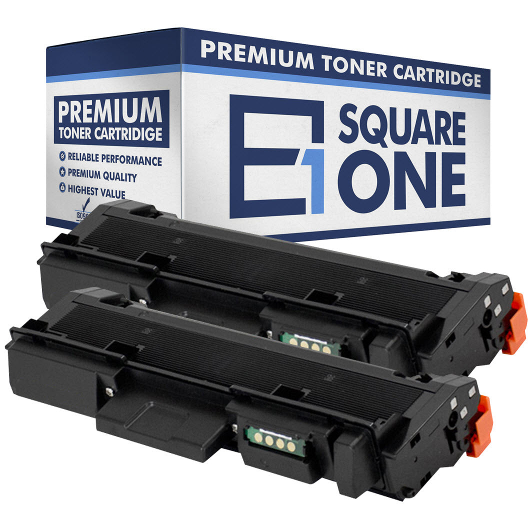 eSquareOne Compatible (High Yield) Toner Cartridge Replacement for Samsung MLT-D116L (Black, 2-Pack)