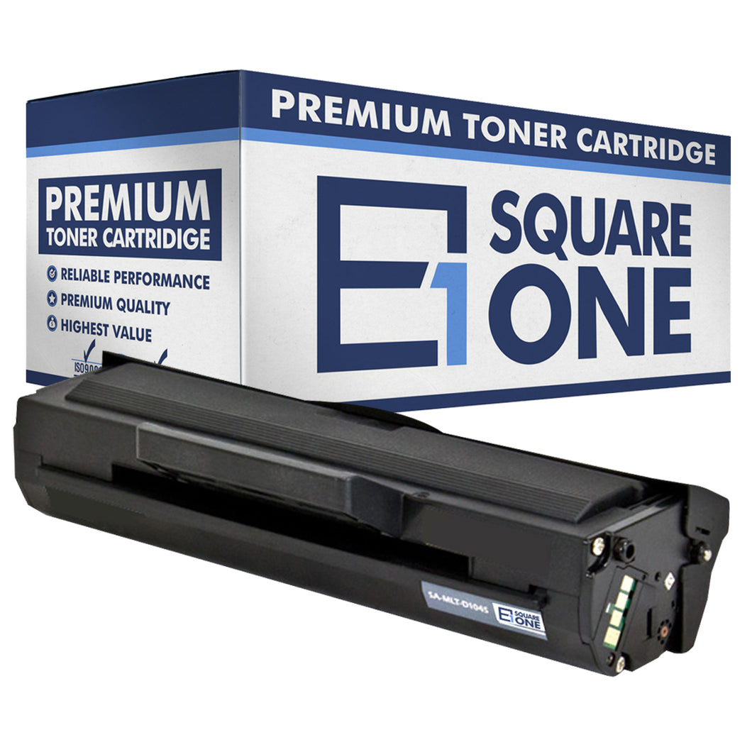 eSquareOne Compatible Toner Cartridge Replacement for Samsung MLT-D104S (Black, 1-Pack)