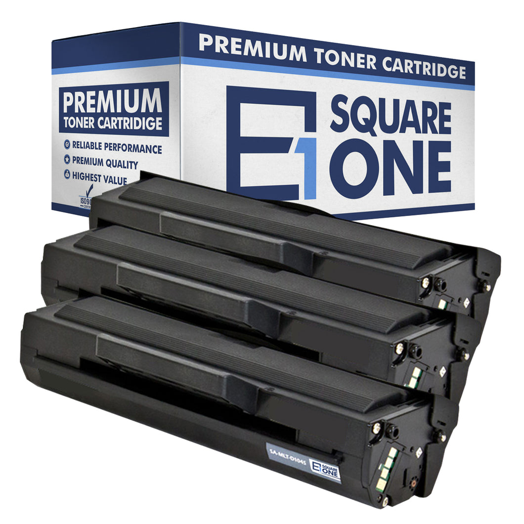 eSquareOne Compatible Toner Cartridge Replacement for Samsung MLT-D104S (Black, 3-Pack)