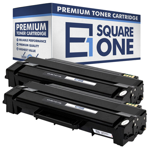 eSquareOne Compatible (High Yield) Toner Cartridge Replacement for Samsung MLT-D115L (Black, 2-Pack)