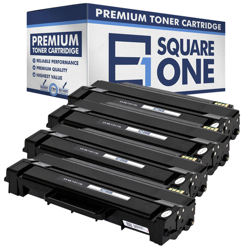 eSquareOne Compatible (High Yield) Toner Cartridge Replacement for Samsung MLT-D115L (Black, 4-Pack)