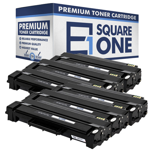 eSquareOne Compatible (High Yield) Toner Cartridge Replacement for Samsung MLT-D115L (Black, 6-Pack)
