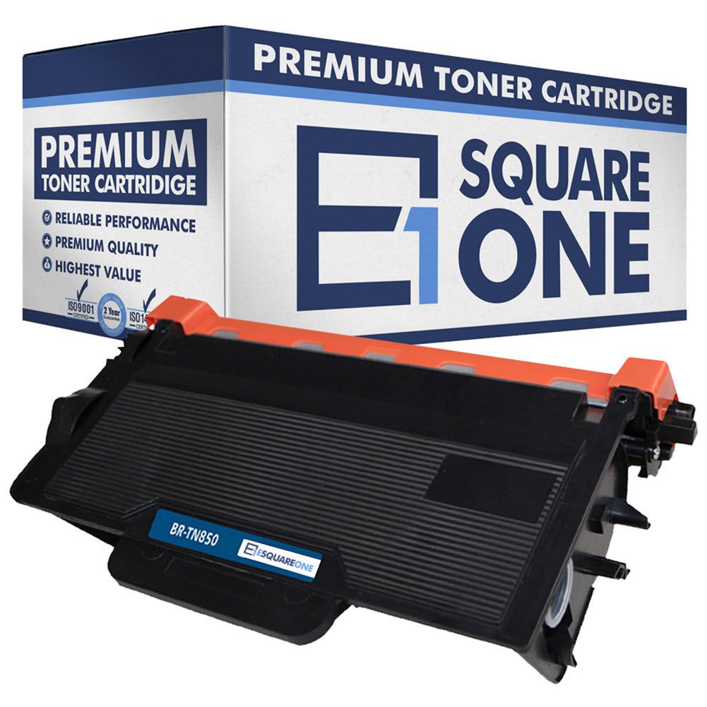 eSquareOne Compatible High Yield Toner Cartridge Replacement for Brother TN850 TN820 (Black, 1-Pack)