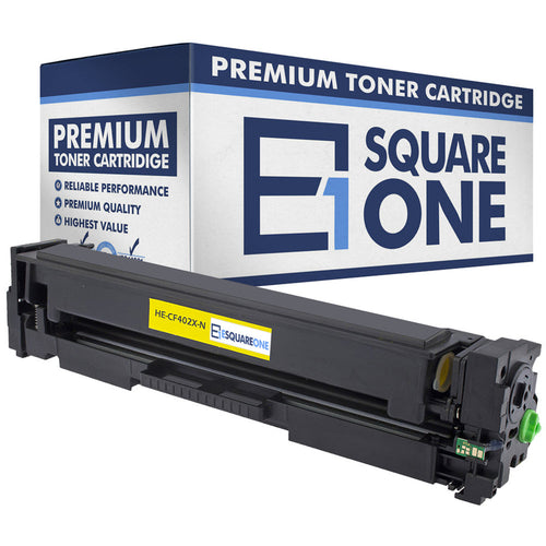 eSquareOne Compatible High Yield Toner Cartridge Replacement for HP 201X CF402X (Yellow, 1-Pack)